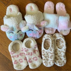 Girls 1/2 slipper lot